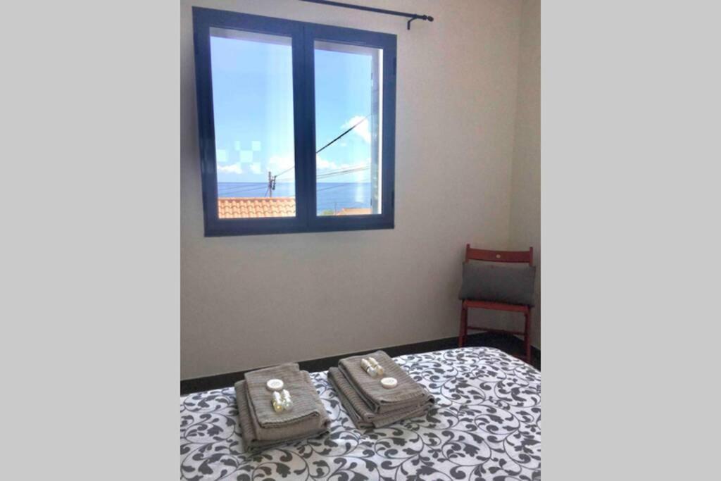 Apartamento Vista Do Mar B Ribeira Quente Bagian luar foto