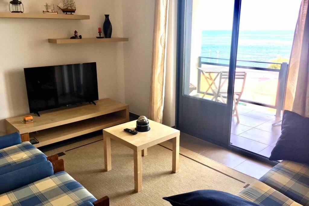 Apartamento Vista Do Mar B Ribeira Quente Bagian luar foto
